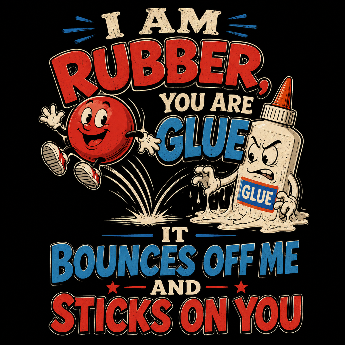 Rubber vs Glue